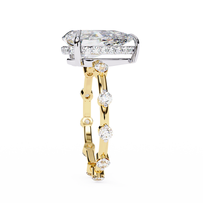 Belgravia Éclat Pear Solitaire Ring