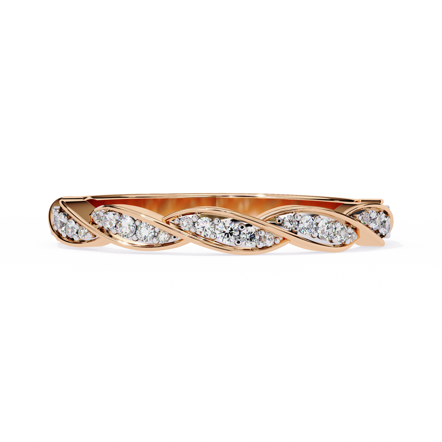 Serenelle d’Amour Twisted Eternity Ring