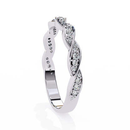 Serenelle d’Amour Twisted Eternity Ring