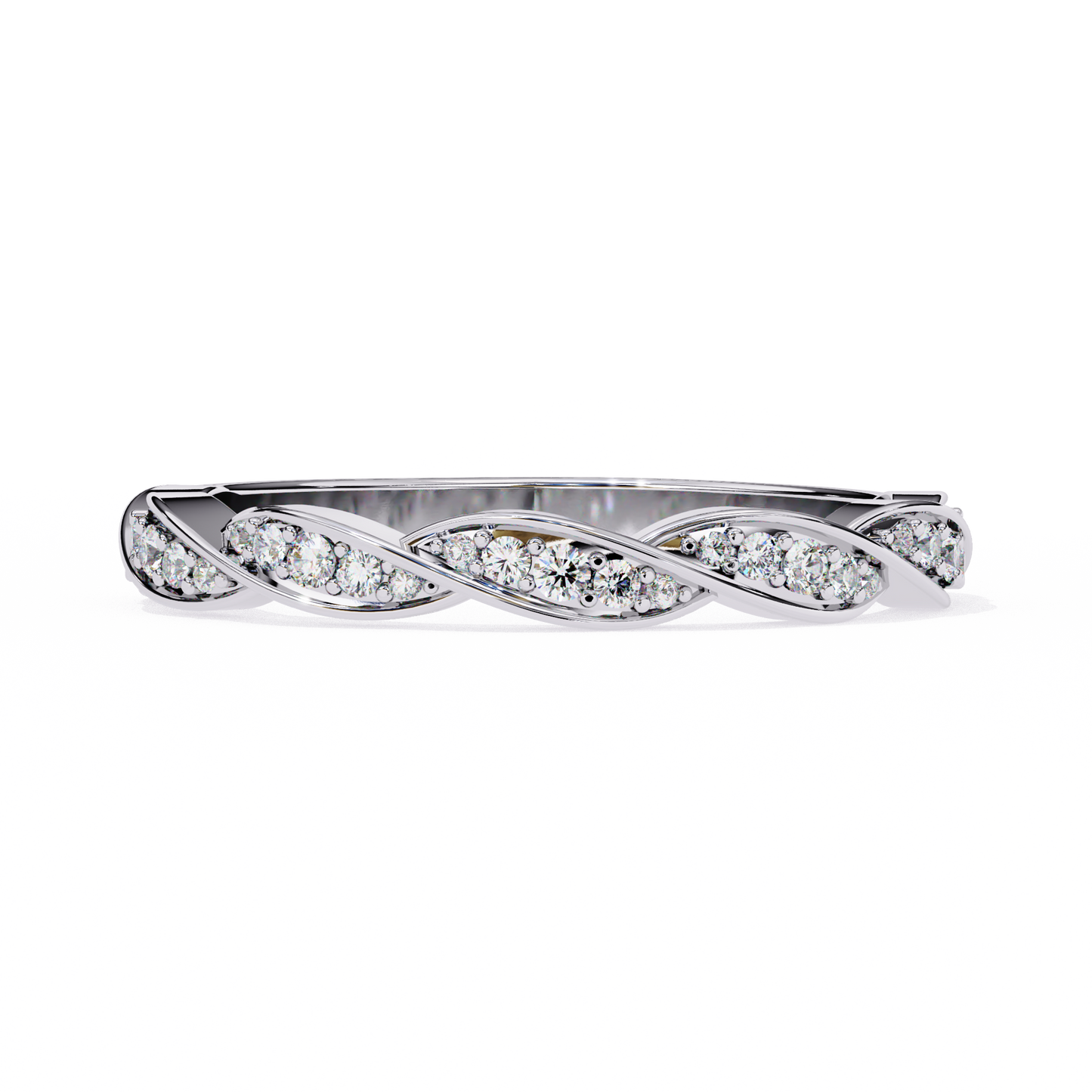 Serenelle d’Amour Twisted Eternity Ring