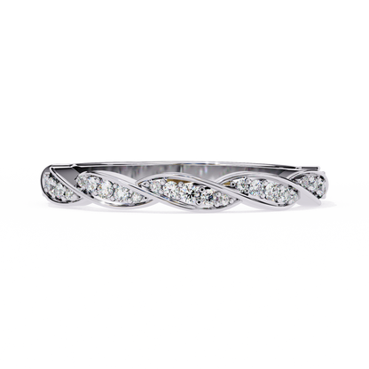 Serenelle d’Amour Twisted Eternity Ring