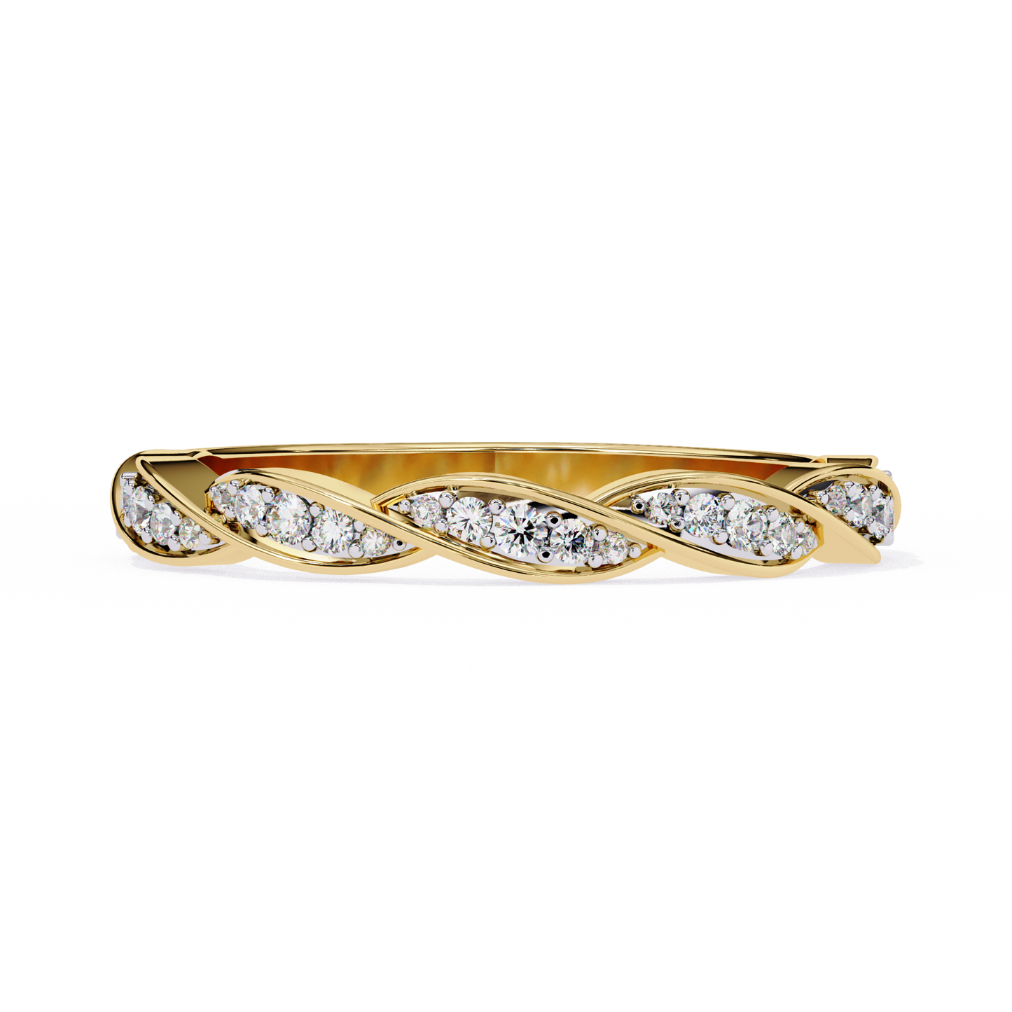Serenelle d’Amour Twisted Eternity Ring