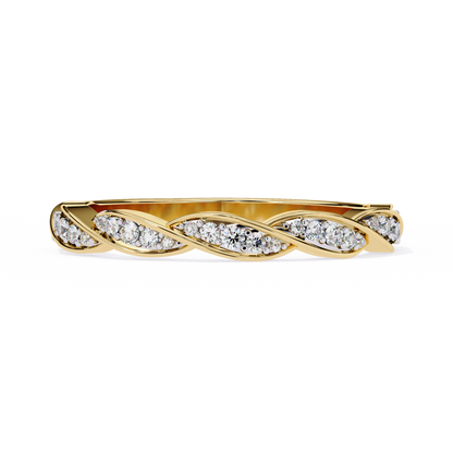 Serenelle d’Amour Twisted Eternity Ring