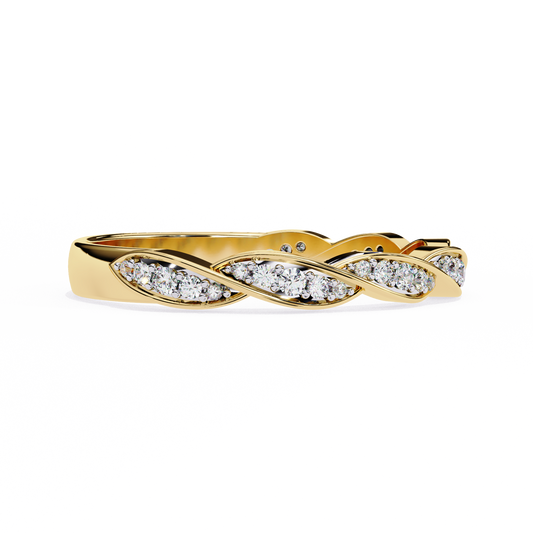 Serenelle d’Amour Twisted Eternity Ring