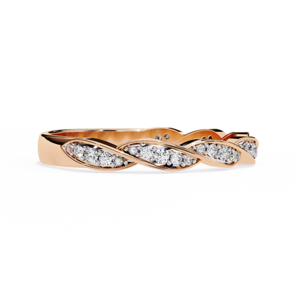 Serenelle d’Amour Twisted Eternity Ring