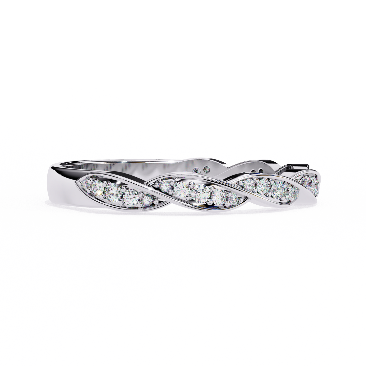 Serenelle d’Amour Twisted Eternity Ring