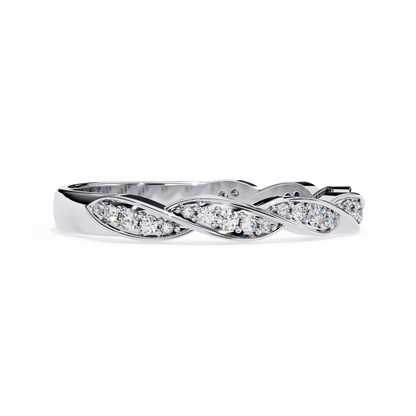 Serenelle d’Amour Twisted Eternity Ring
