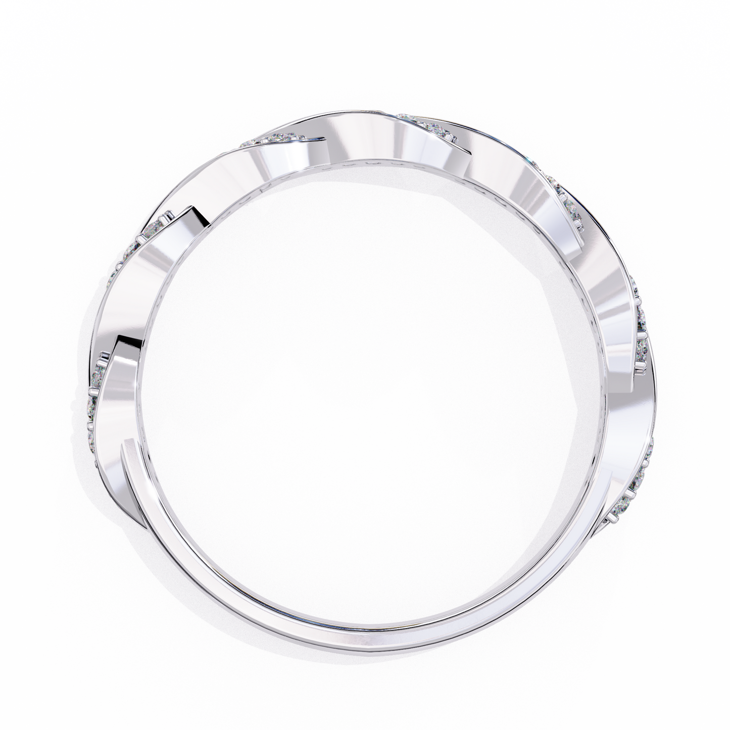Serenelle d’Amour Twisted Eternity Ring