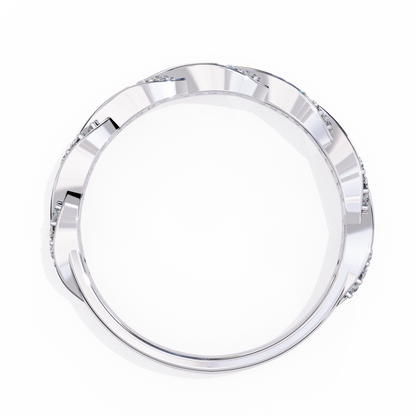 Serenelle d’Amour Twisted Eternity Ring