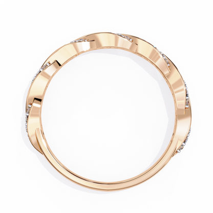 Serenelle d’Amour Twisted Eternity Ring