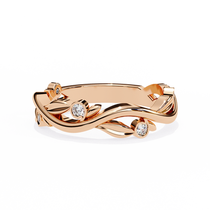 Prima Celeste Diamond Ring