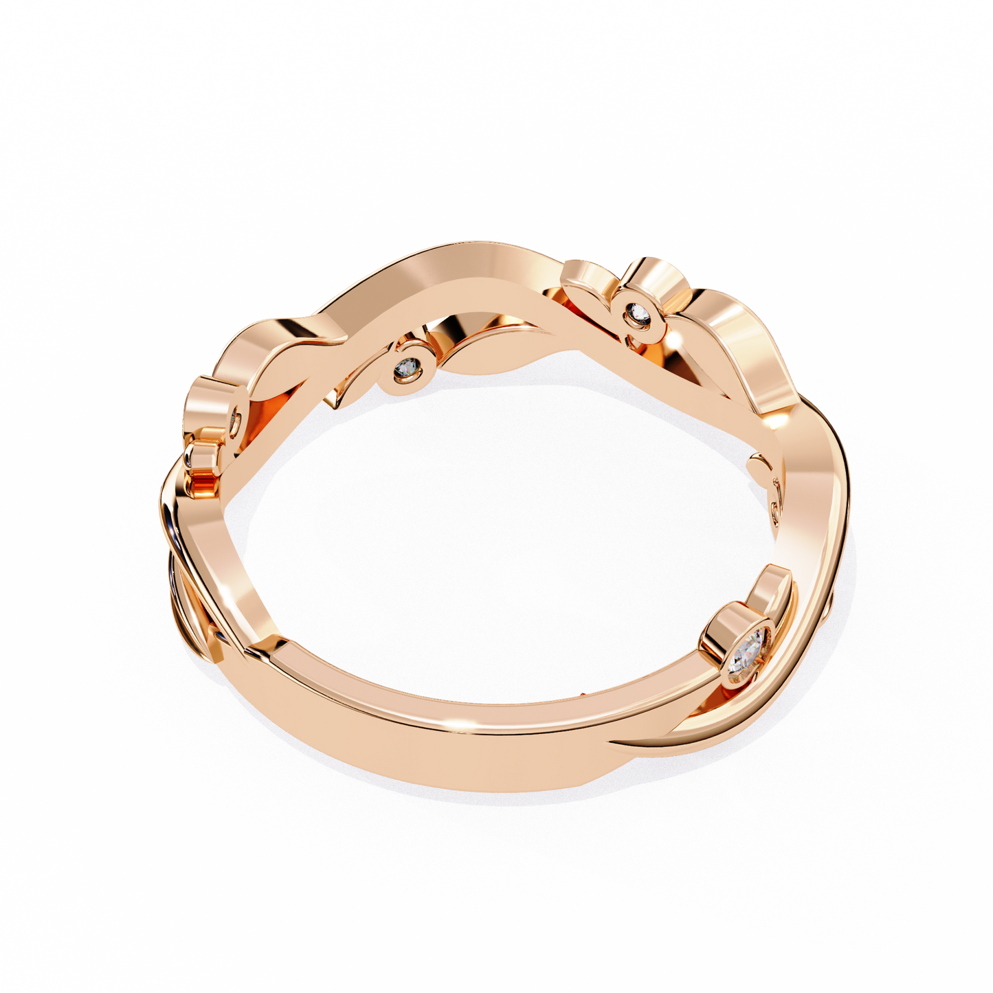 Prima Celeste Diamond Ring