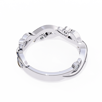 Prima Celeste Diamond Ring