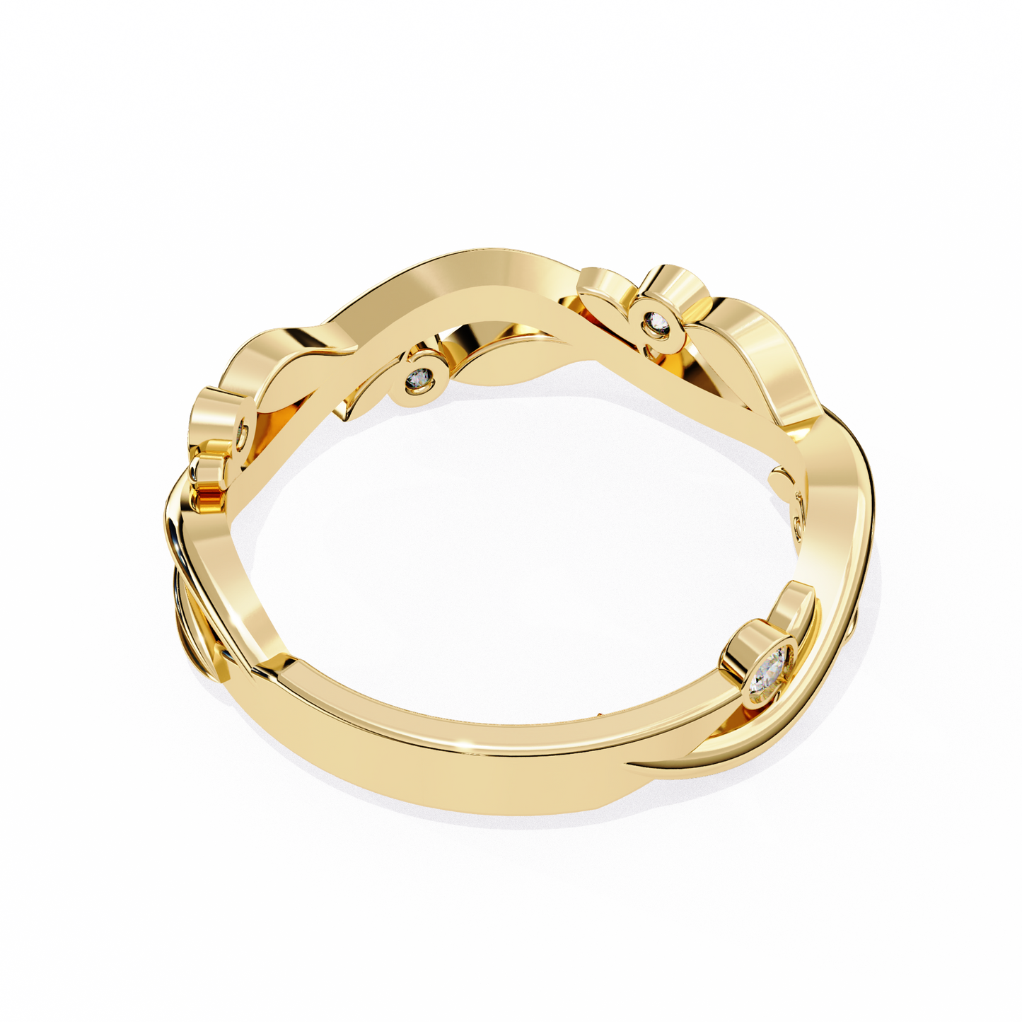 Prima Celeste Diamond Ring