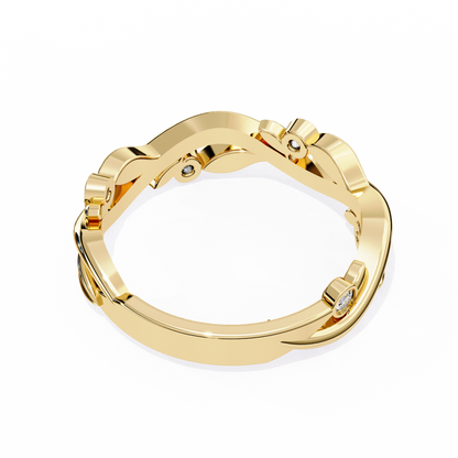 Prima Celeste Diamond Ring