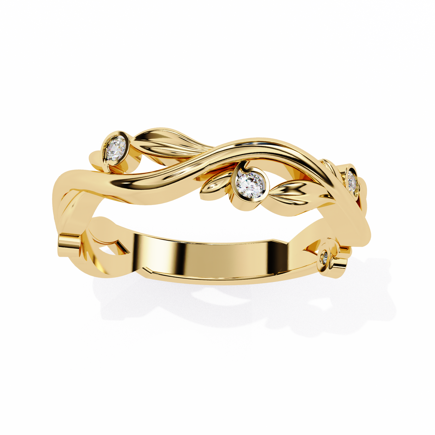 Prima Celeste Diamond Ring