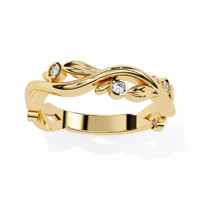 Prima Celeste Diamond Ring