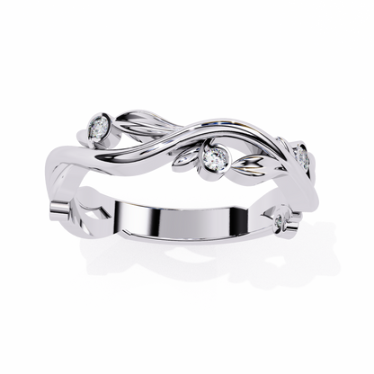 Prima Celeste Diamond Ring