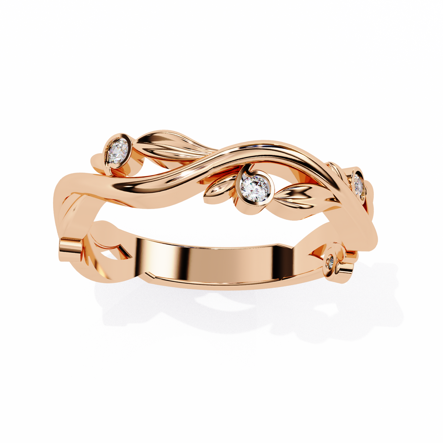 Prima Celeste Diamond Ring