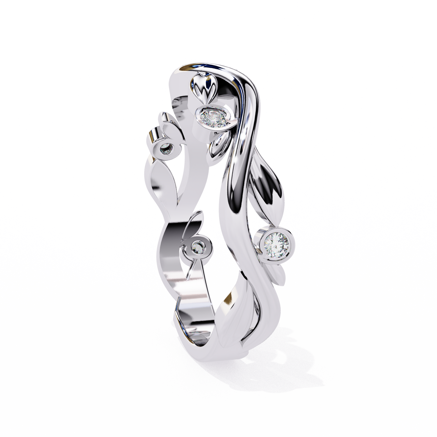 Prima Celeste Diamond Ring