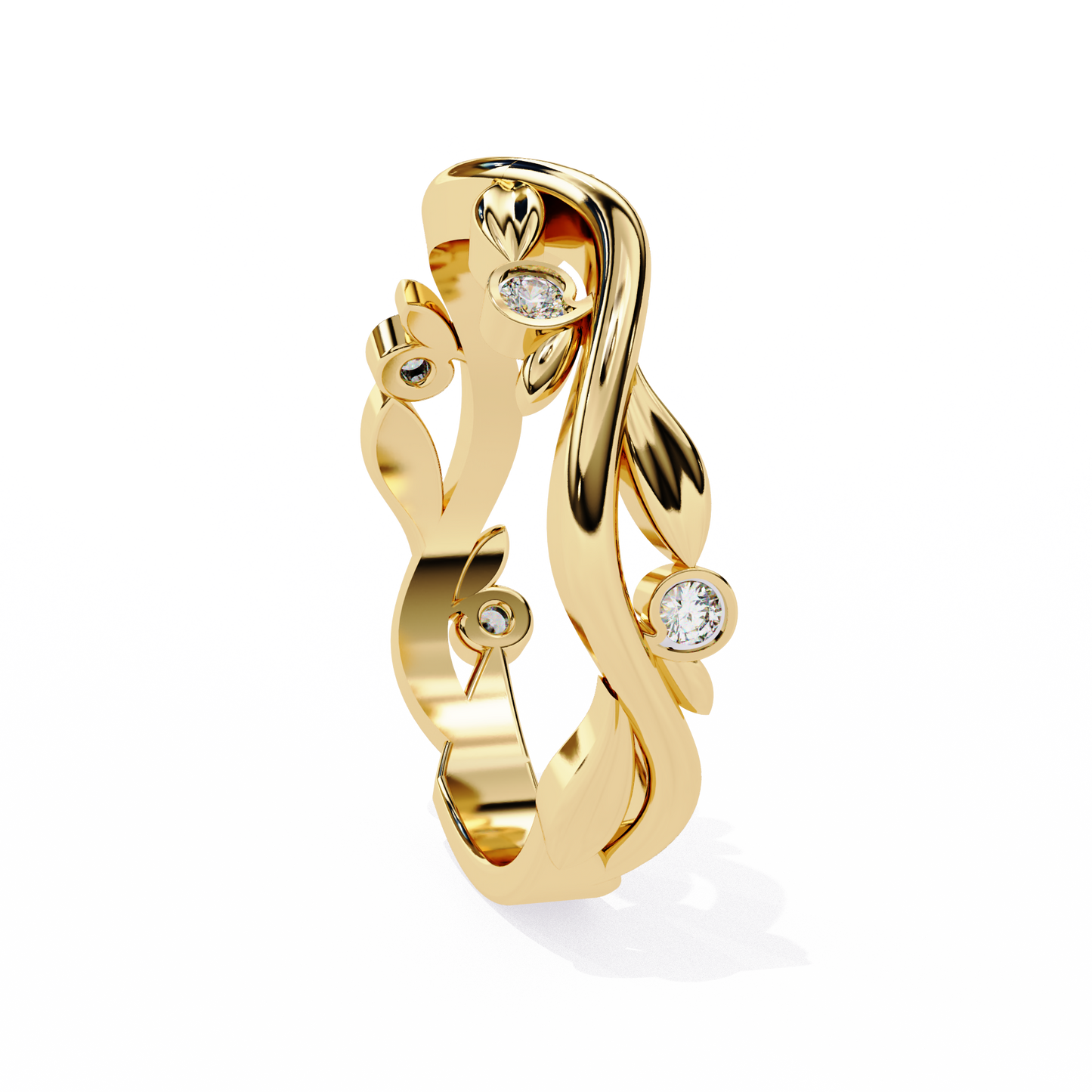 Prima Celeste Diamond Ring