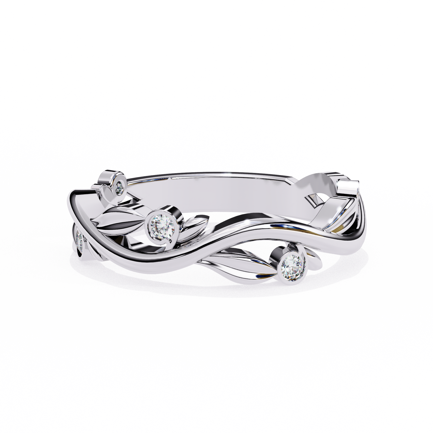 Prima Celeste Diamond Ring