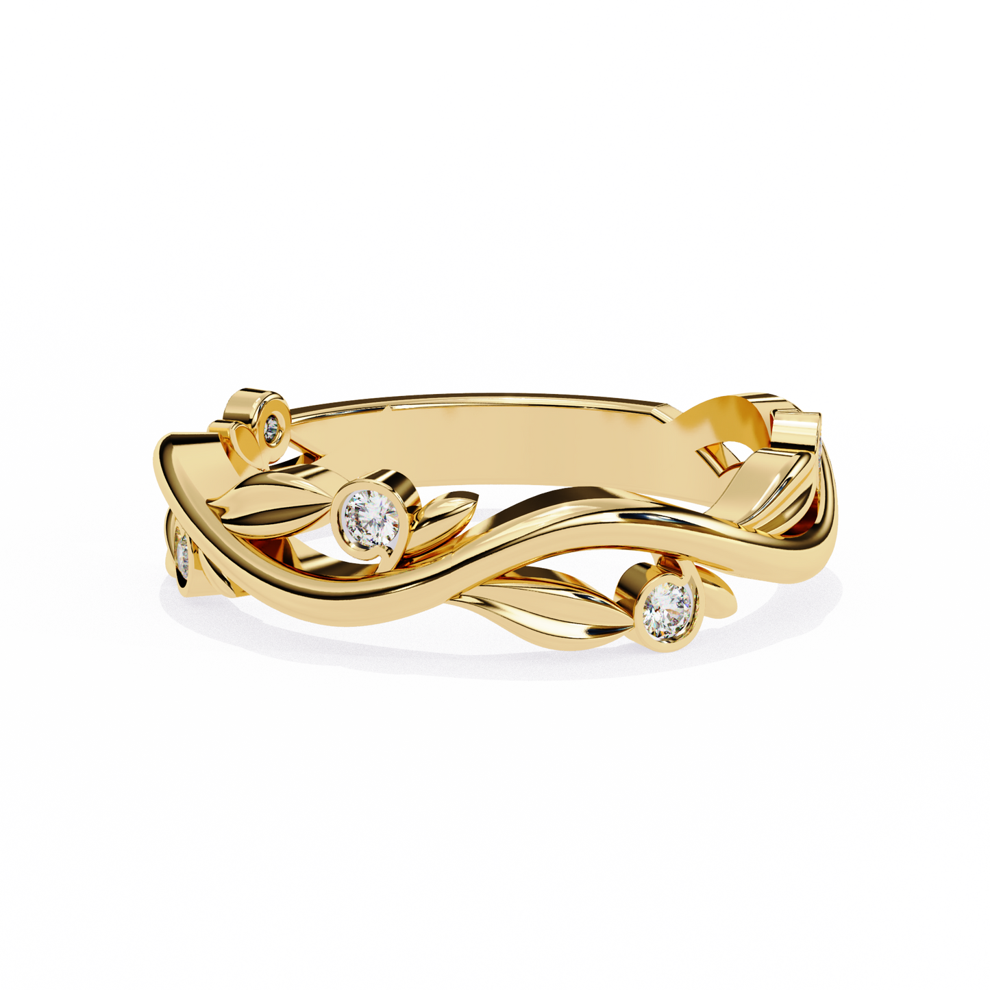 Prima Celeste Diamond Ring
