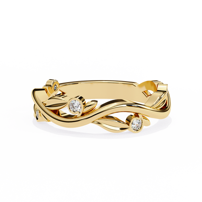 Prima Celeste Diamond Ring