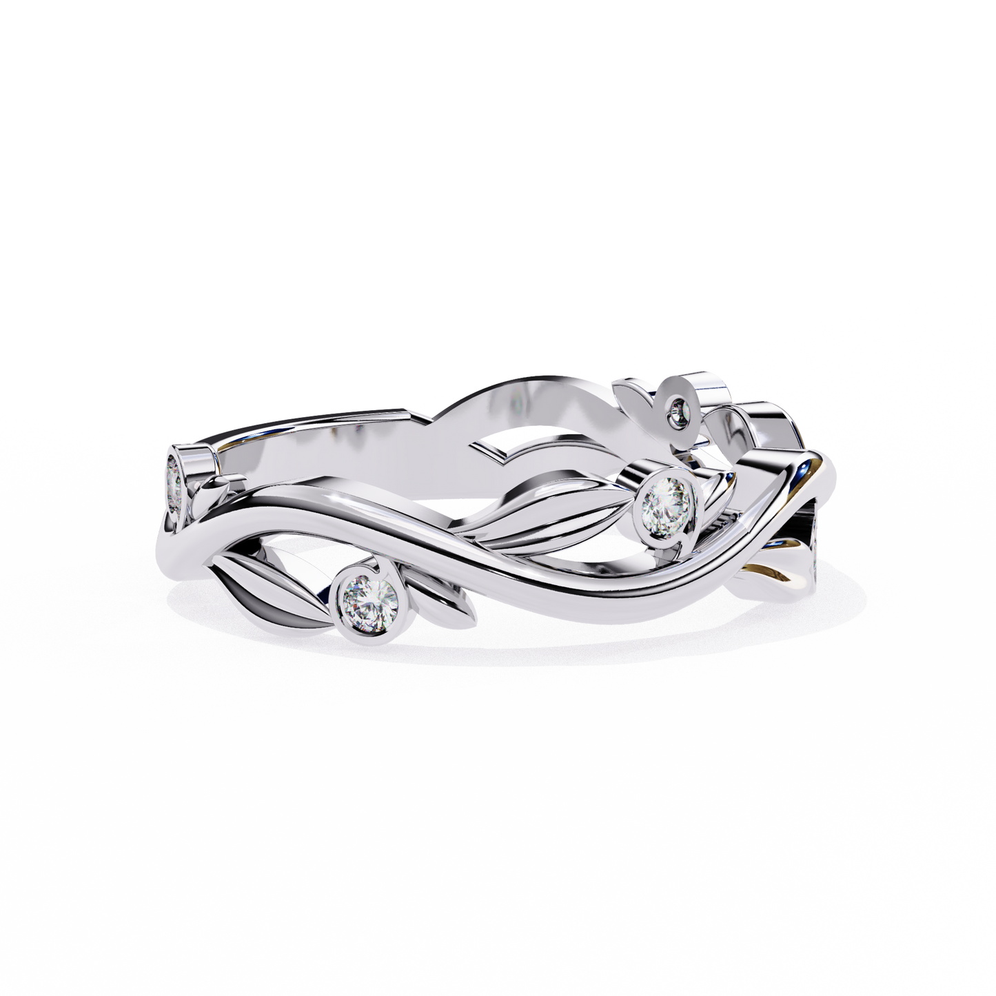Prima Celeste Diamond Ring