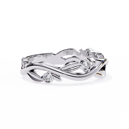 Prima Celeste Diamond Ring
