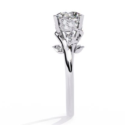 Nerisa Eclat Round Solitaire Ring