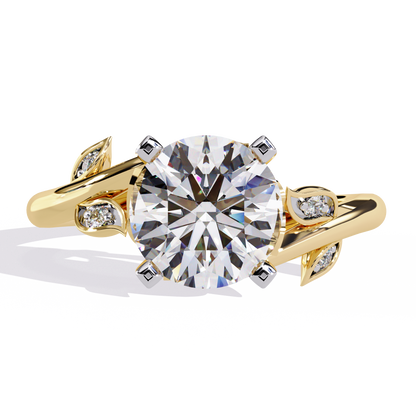 Nerisa Eclat Round Solitaire Ring