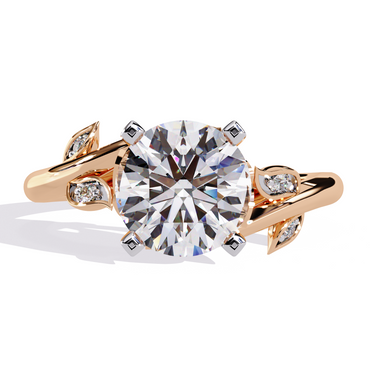 Nerisa Eclat Round Solitaire Ring