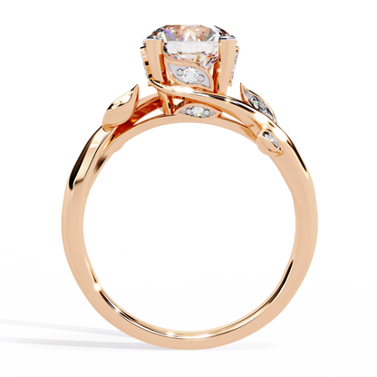 Nerisa Eclat Round Solitaire Ring
