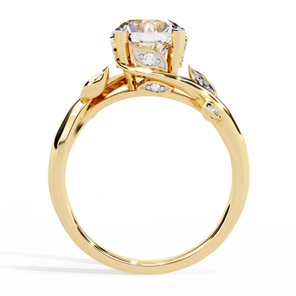 Nerisa Eclat Round Solitaire Ring