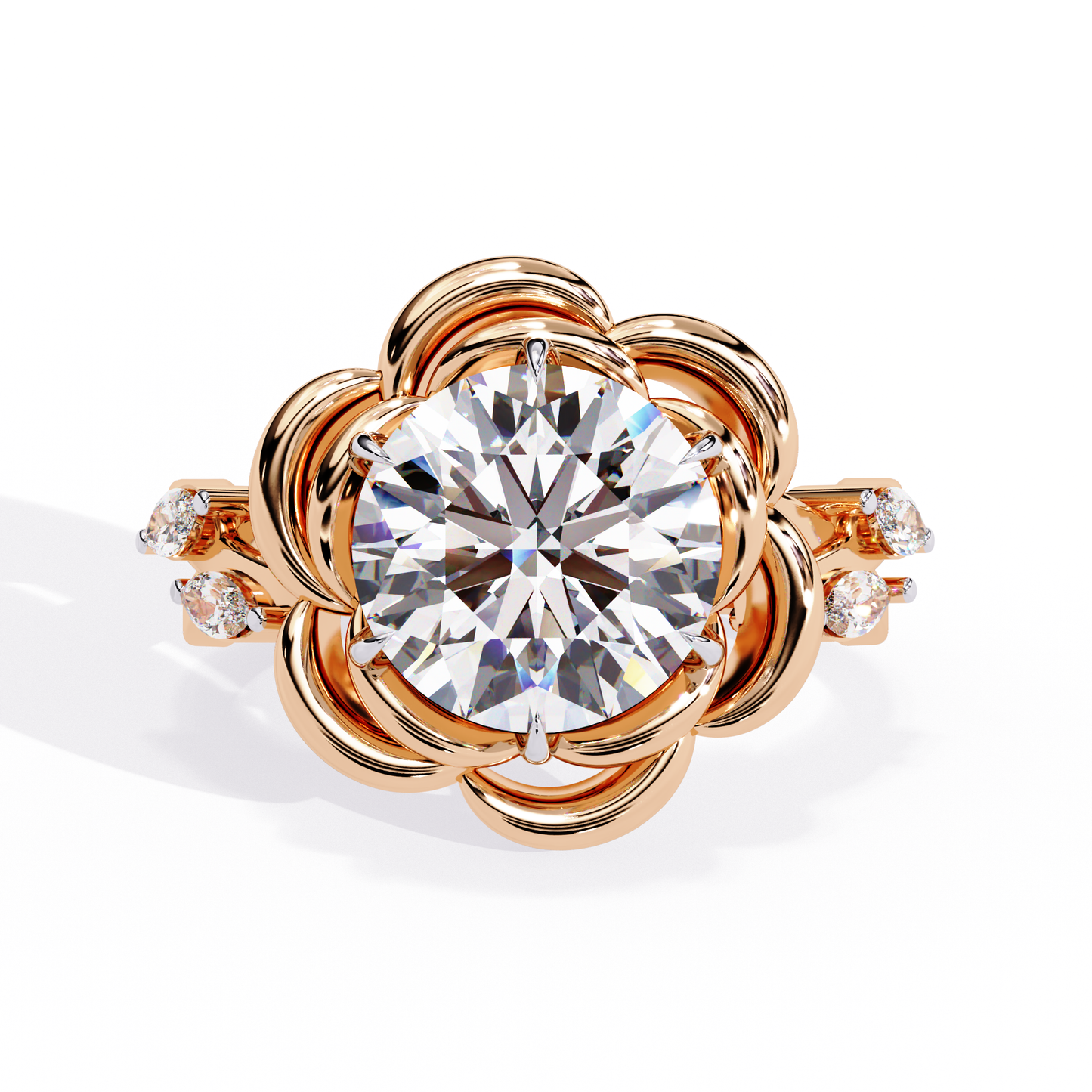 Veloura Prime Round Solitaire Ring