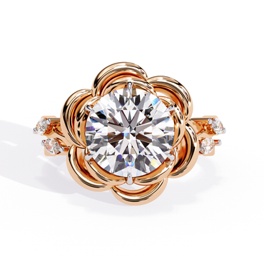 Veloura Prime Round Solitaire Ring