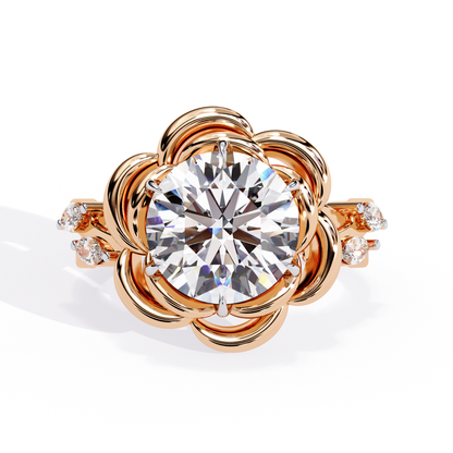 Veloura Prime Round Solitaire Ring