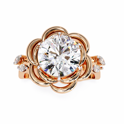 Veloura Prime Round Solitaire Ring