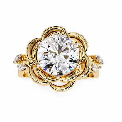 Veloura Prime Round Solitaire Ring