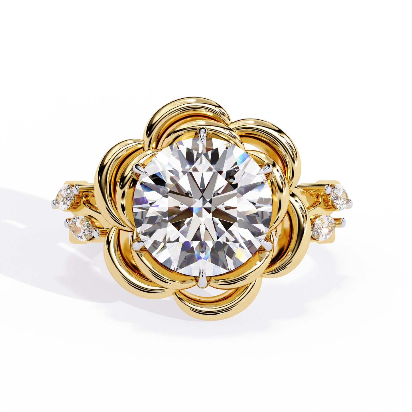 Veloura Prime Round Solitaire Ring