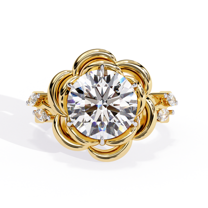 Veloura Prime Round Solitaire Ring