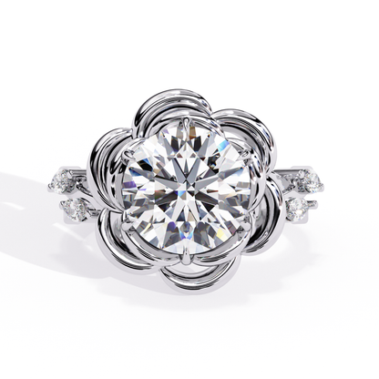 Veloura Prime Round Solitaire Ring