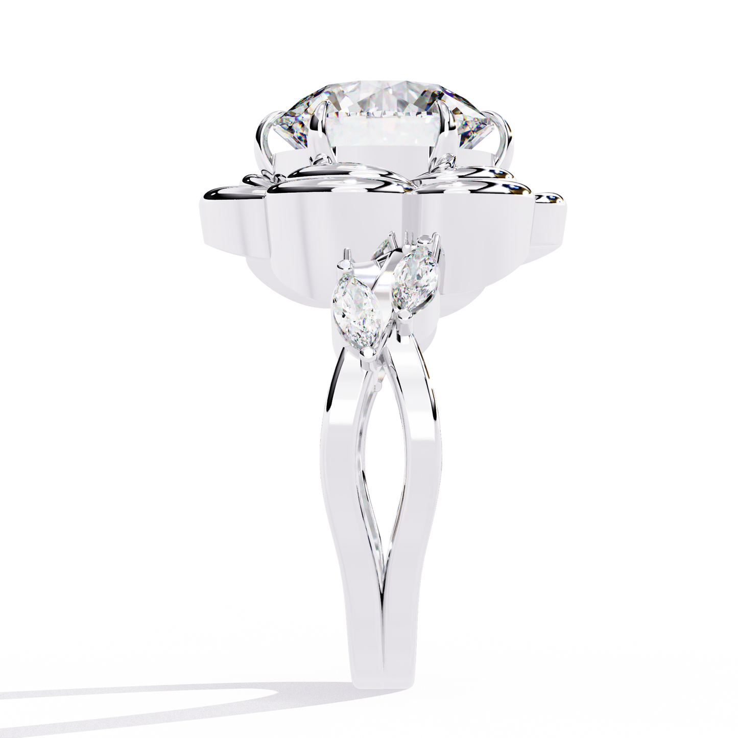 Veloura Prime Round Solitaire Ring