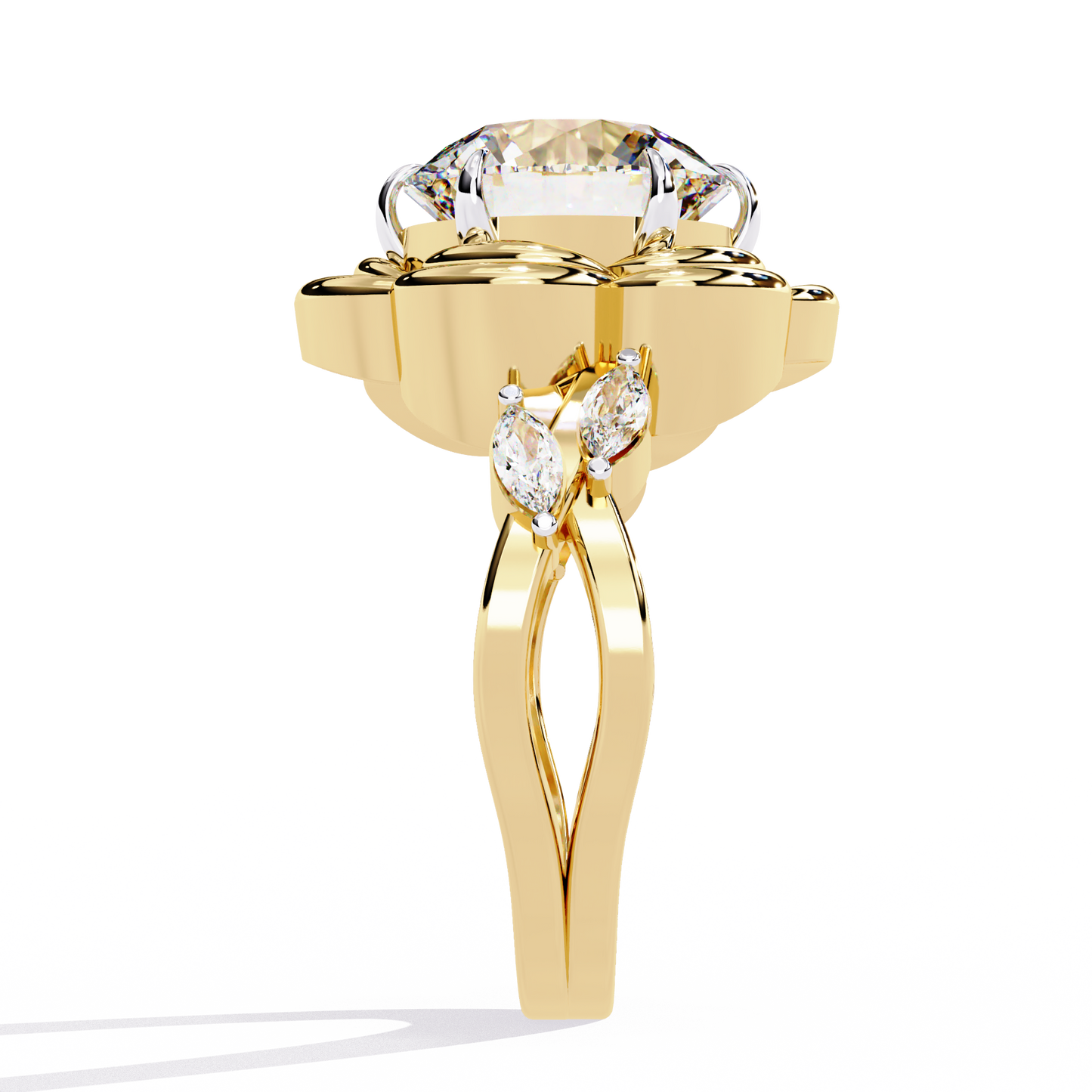 Veloura Prime Round Solitaire Ring