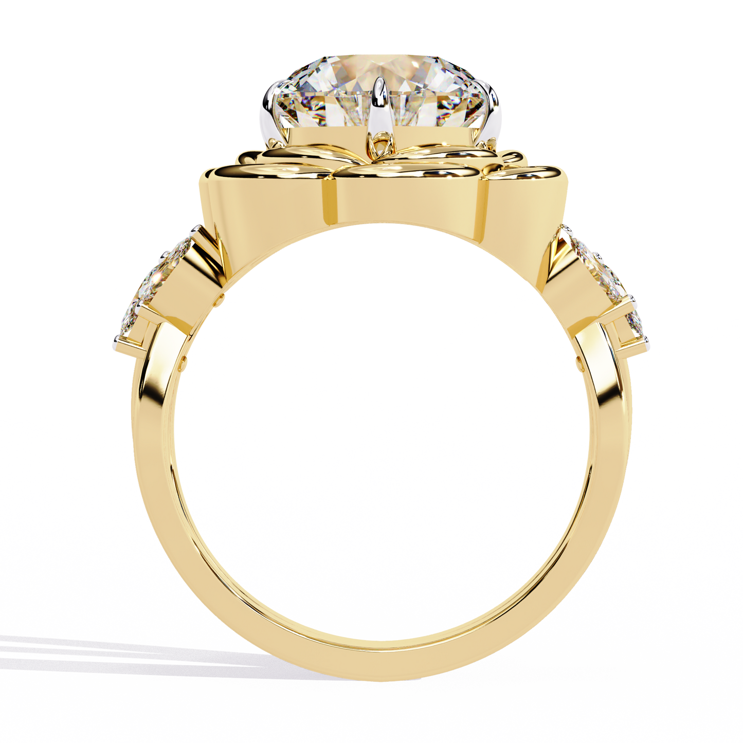 Veloura Prime Round Solitaire Ring