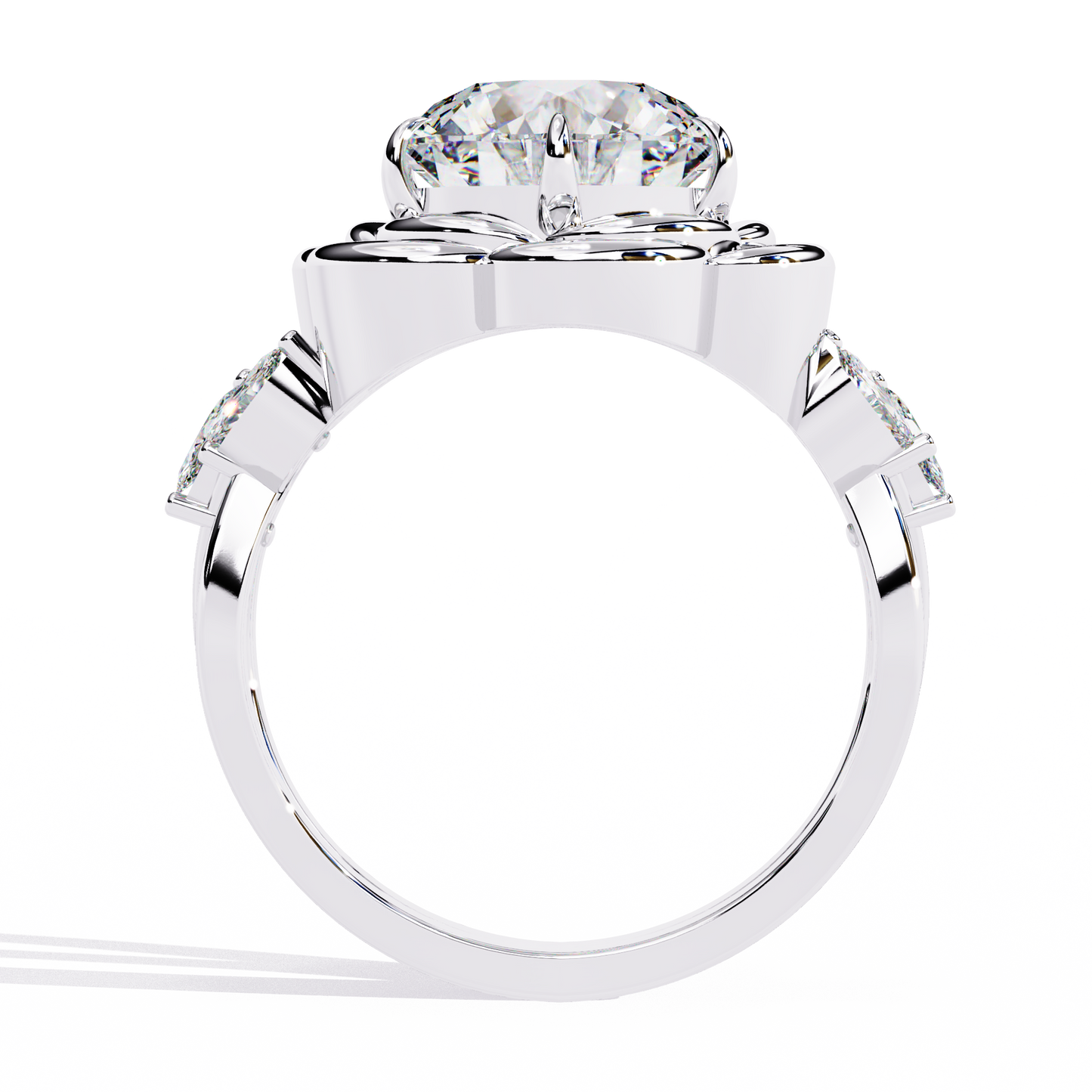 Veloura Prime Round Solitaire Ring