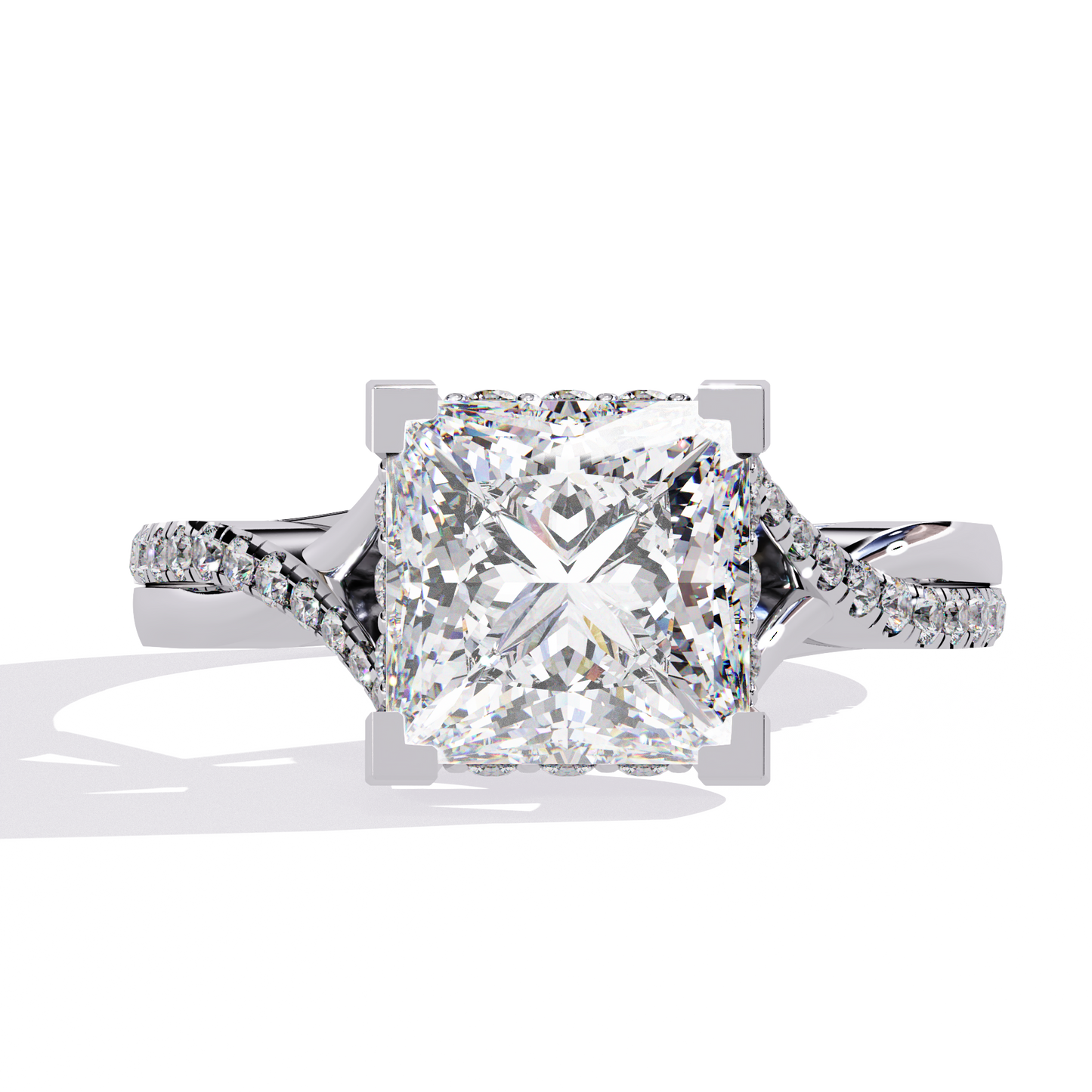 Regalia d’Or Princess Solitaire Ring