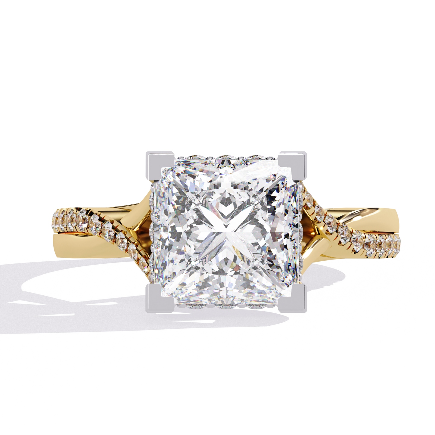 Regalia d’Or Princess Solitaire Ring
