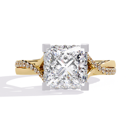 Regalia d’Or Princess Solitaire Ring